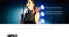 Desktop Screenshot of annie-may.ch